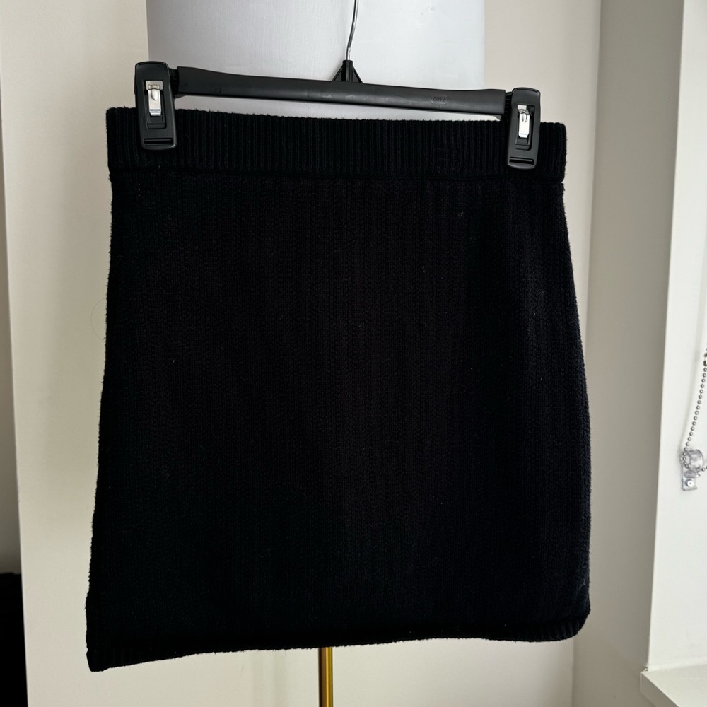 Aqua Knit Mini Skirt
